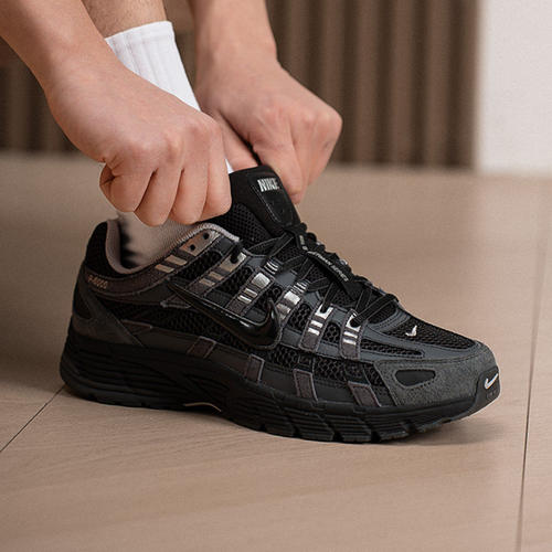 Nike耐克P6000 SE男子黑色低帮运动鞋缓震休闲跑步鞋HF0015-002
