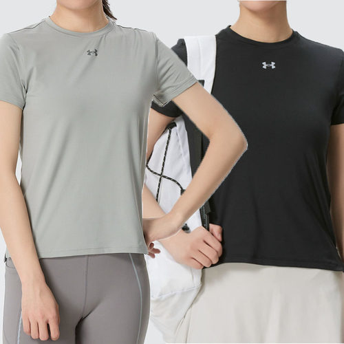 UA安德玛女装夏运动服训练短袖T恤透气半袖6010870-069-601-008