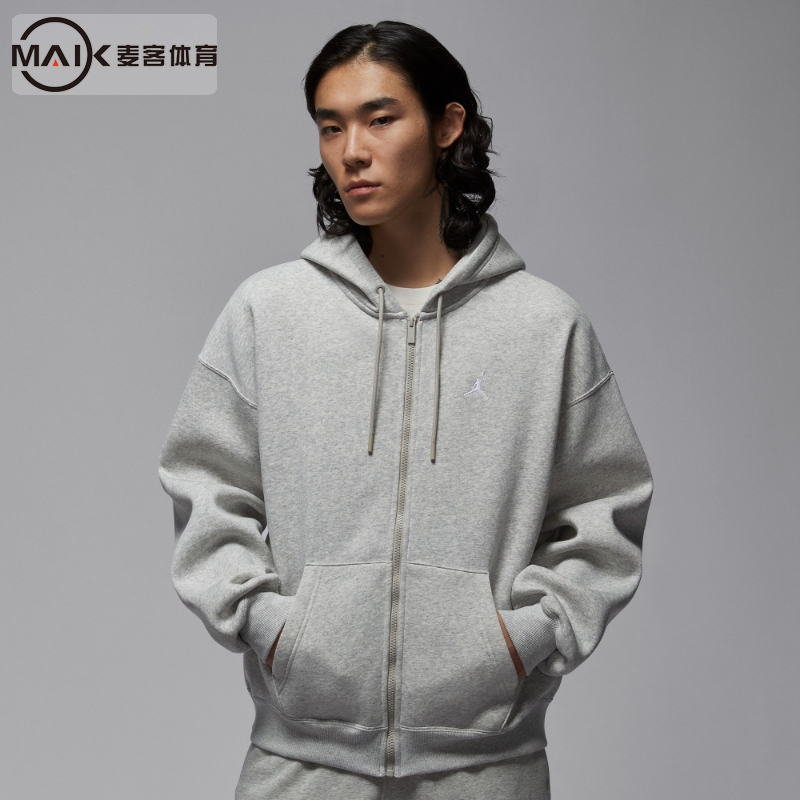 Nike耐克男子加绒连帽衫外套