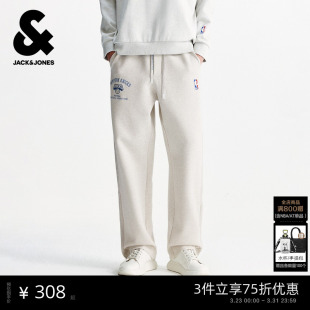 男装 子宽松运动卫裤 春季 尼克斯队松紧裤 新款 杰克琼斯NBA联名款