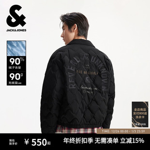 杰克琼斯秋秋冬男装 羽绒服外套上衣宽松休闲风225423035