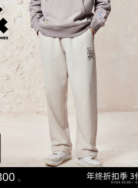 [商场爆款]杰克琼斯男装秋季卫裤NBA联松紧抽绳字母长裤22541D014