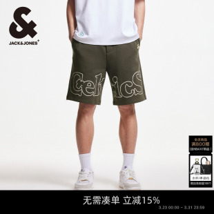 子 篮球休闲简约运动纯棉短裤 杰克琼斯NBA联名凯尔特人队春季 男装