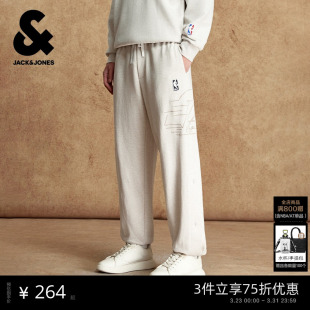 时尚 NBA联名运动裤 长裤 潮裤 杰克琼斯男装 子休闲裤 2026年潮流春季