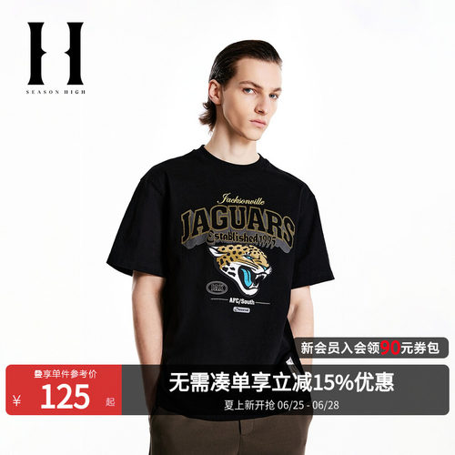 SEASONHIGH短袖圆领T恤