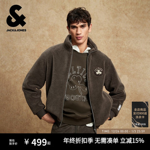 棉衣宽松立领外套 冬季 杰克琼斯NBA联名凯尔特人队2025年新款 男装