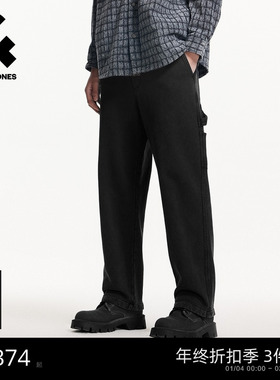 【商场爆款】杰克琼斯男装卫裤冬季新款纯棉舒适潮裤子22541D008
