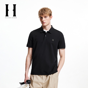 POLO衫 春夏季 底摆开衩设计翻领领口 HIGH男装 SEASON