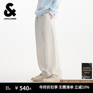 卫裤 男装 合体时尚 长裤 子 杰克琼斯2026年春季 挖袋后兜百搭裤 新款