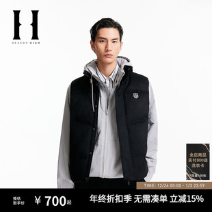 马甲2025年新款 NFL联名冬季 刺绣钢印立领外套 HIGH男装 SEASON