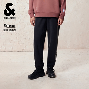 春季 卫裤 NBA联名款 裤 杰克琼斯男装 束脚长裤 子22531D056 商场爆款