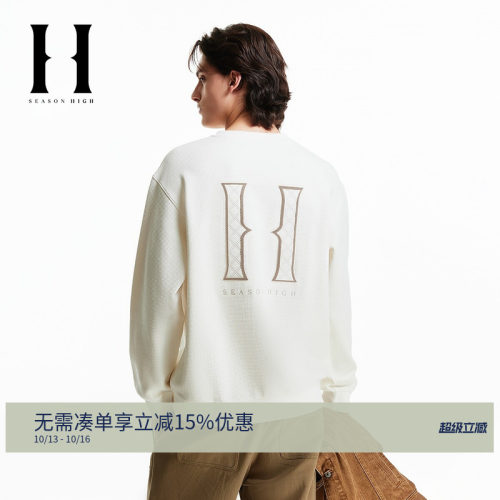SEASONHIGH圆领宽松卫衣