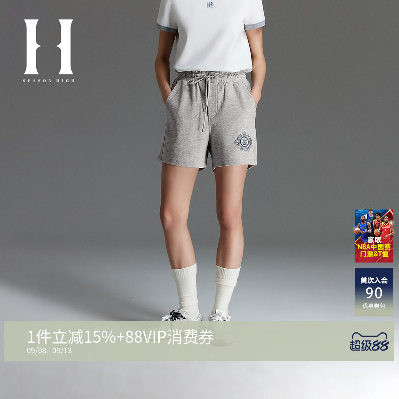中腰休闲SEASONHIGH短裤休闲裤图片