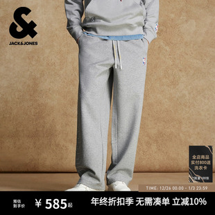 子休闲长裤 卫裤 宽松松紧腰NBA联名洛杉矶湖人队 男装 杰克琼斯春季