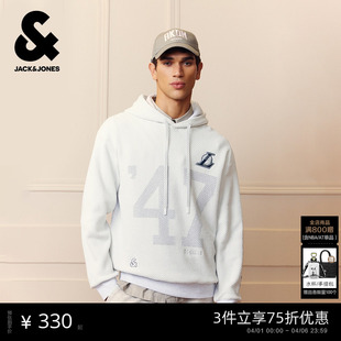 2026年潮流植绒宽松百搭针织衫 上衣 毛衣春季 杰克琼斯NBA联名男装