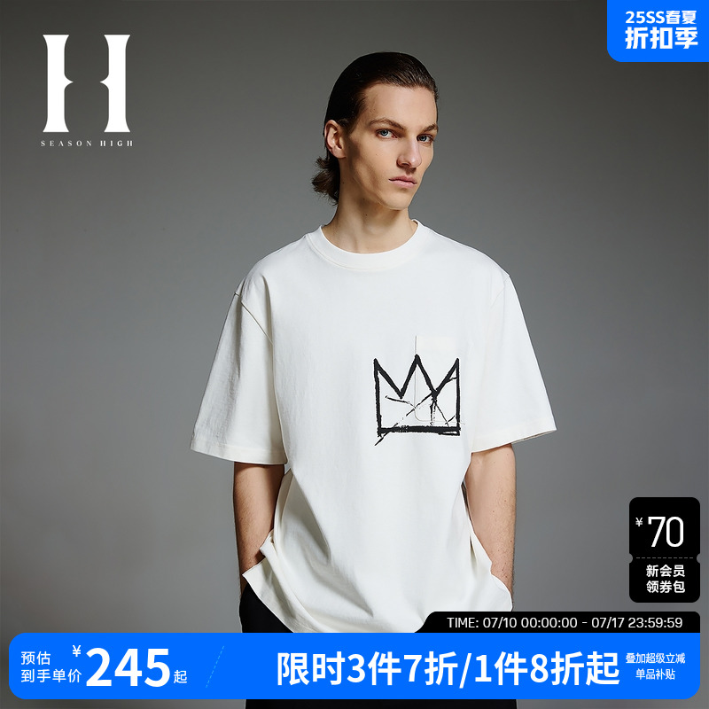 男装短袖SEASONHIGHT恤