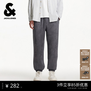 商场爆款 老钱风抽绳腰裤 杰克琼斯男装 裤 22531D045 春季