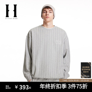 男装 卫衣圆领毛圈内里潮流休闲长袖 BSQ联名秋冬新男士 SEASONHIGH