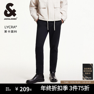 臀兜修身 子2025年秋季 休闲裤 长裤 百搭简约男款 杰克琼斯男装