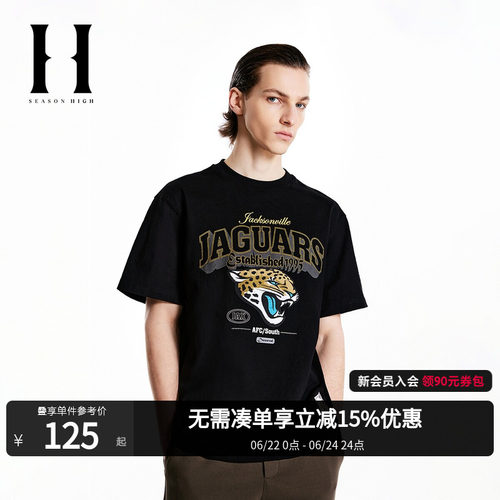 SEASONHIGH短袖圆领T恤