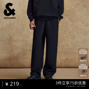 春季 新款 卫裤 长休闲裤 杰克琼斯男装 直筒宽松美式 子男式 五明治