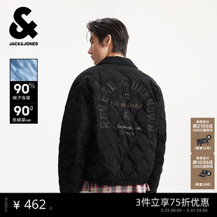 春季 杰克琼斯男装 羽绒服外套上衣休闲风225423035 商场爆款