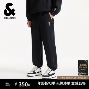 男装 新款 日常舒适束脚休闲裤 长裤 杰克琼斯NBA联名款 子男款 秋季