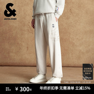 NBA联名运动裤 时尚 长裤 杰克琼斯男装 子休闲裤 秋季 潮裤 2025年新款