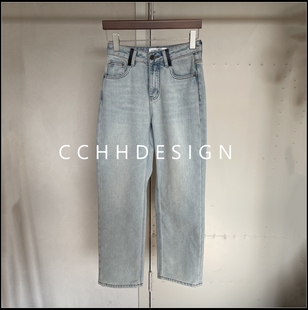 欧洲站女装2025年冬季时尚百搭显瘦洋气高腰高级感修身直筒休闲裤