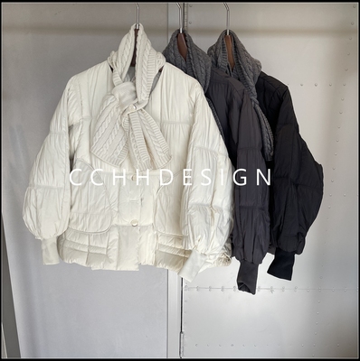 欧洲站女装2025冬季新款减龄设计感小众洋气百搭高级感羽绒服外套