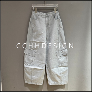 【询价私客服】夏季新款宽松多口袋工装裤显瘦百搭休闲裤显腿细