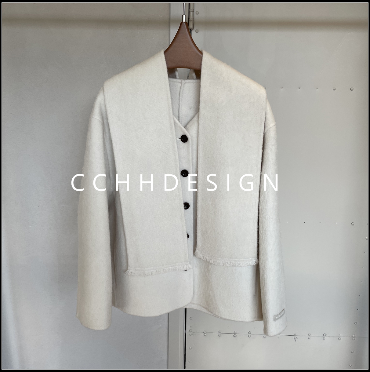 欧洲站女装2025冬季新款高级感气质时尚宽松洋气简约百搭短款外套