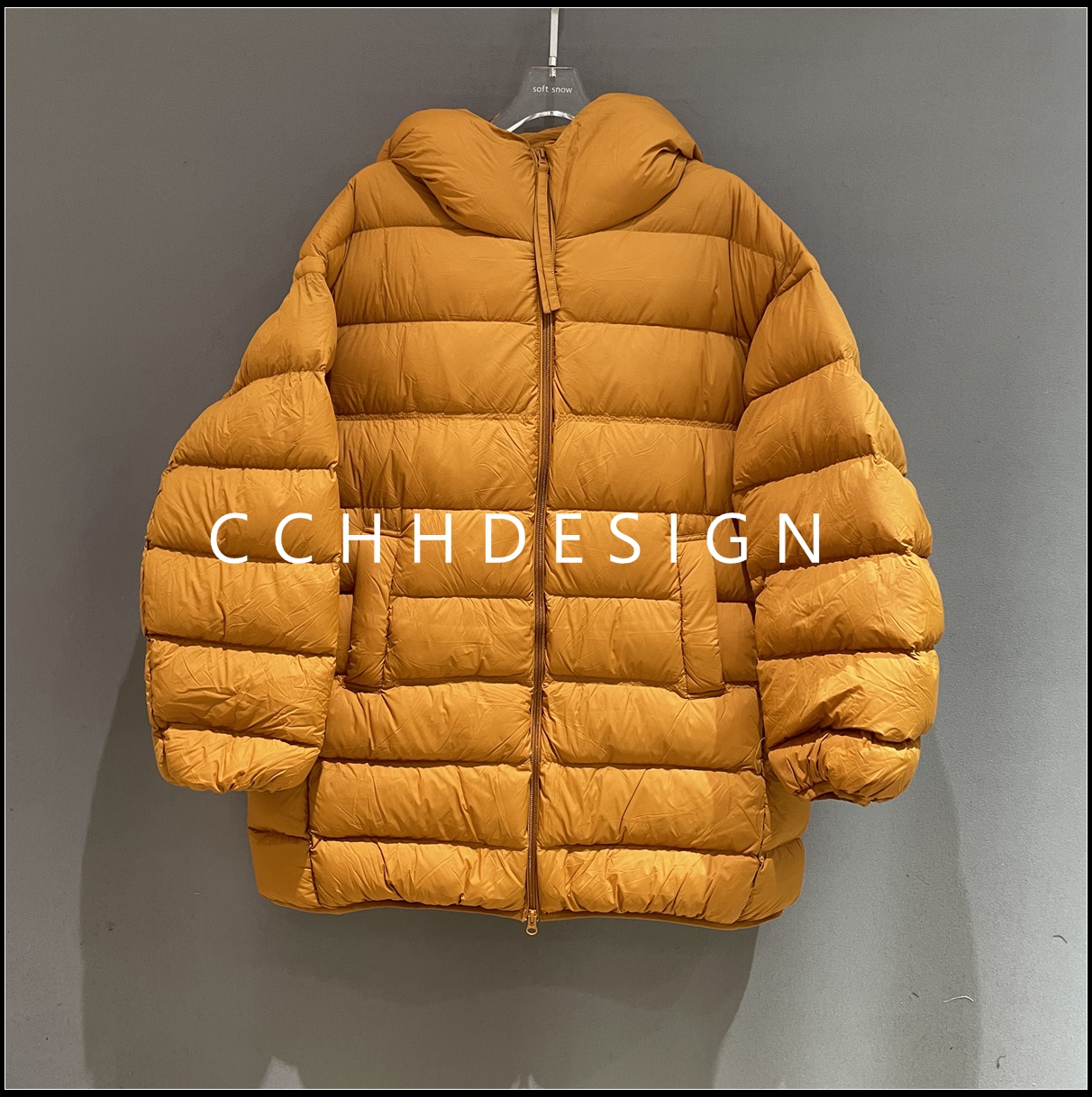 欧洲站女装2025年冬季时尚气质洋气立领宽松长袖高级感面包服外套