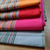 民族风多种幅宽纯棉加厚老粗布四季 毯布料凉席床单面料定做沙发巾