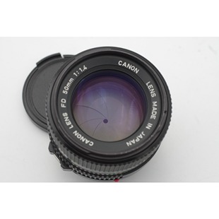 50MMF1.4手动定焦人像 佳能 1.4镜头大光圈 FD口非EOS NFD