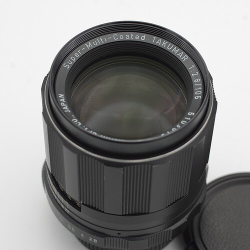 宾得多层镀膜SMC105/2.8人像镜头