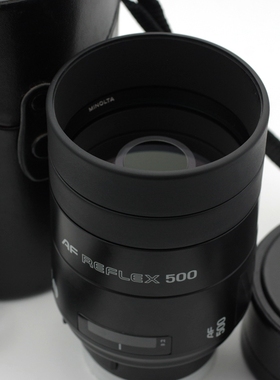 美能达500/8折返镜头MA口自动500MM长焦反射梦幻甜甜圈 后期 98新