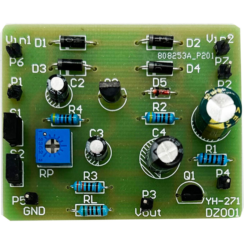 直流稳压电源电路DIY焊接套件电子技能考核实训江苏单招YH-271