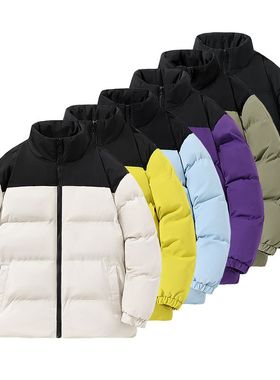 福建货新款棉服短款情侣款面包服宽松休闲冬装棉袄外套个性棉衣