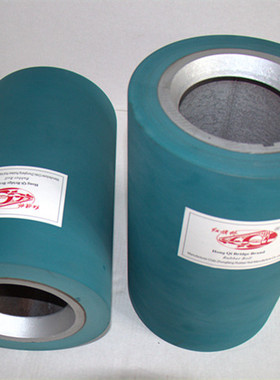 20寸第六代蓝色进口高耐磨砻谷机胶辊 碎米少高温打米机胶轮 稻谷