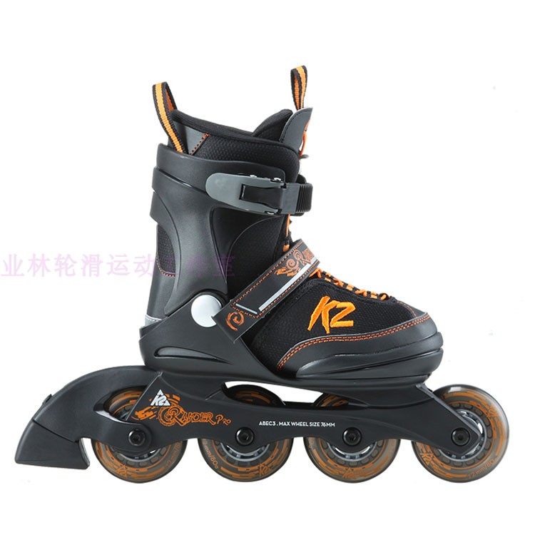 美国K2 RAIDER PRO休闲男款高档软面舒适型可调轮滑旱冰鞋