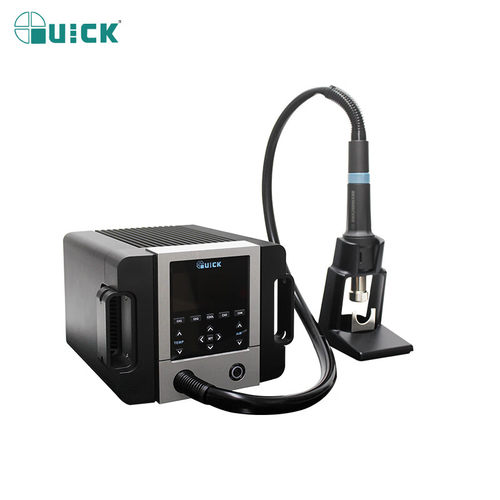 QUICK快克861PRO 热风枪1300W大功率热风拆焊台数显可调温拆焊台