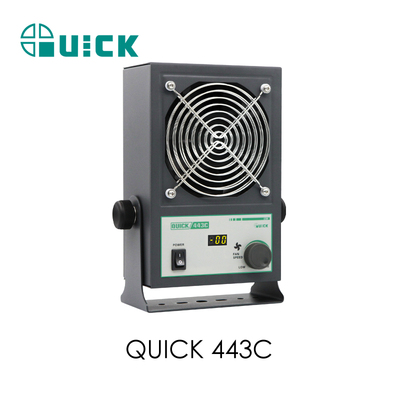 QUICK快克443C直流型离子风机大风量除静电443D智能静电消除器443