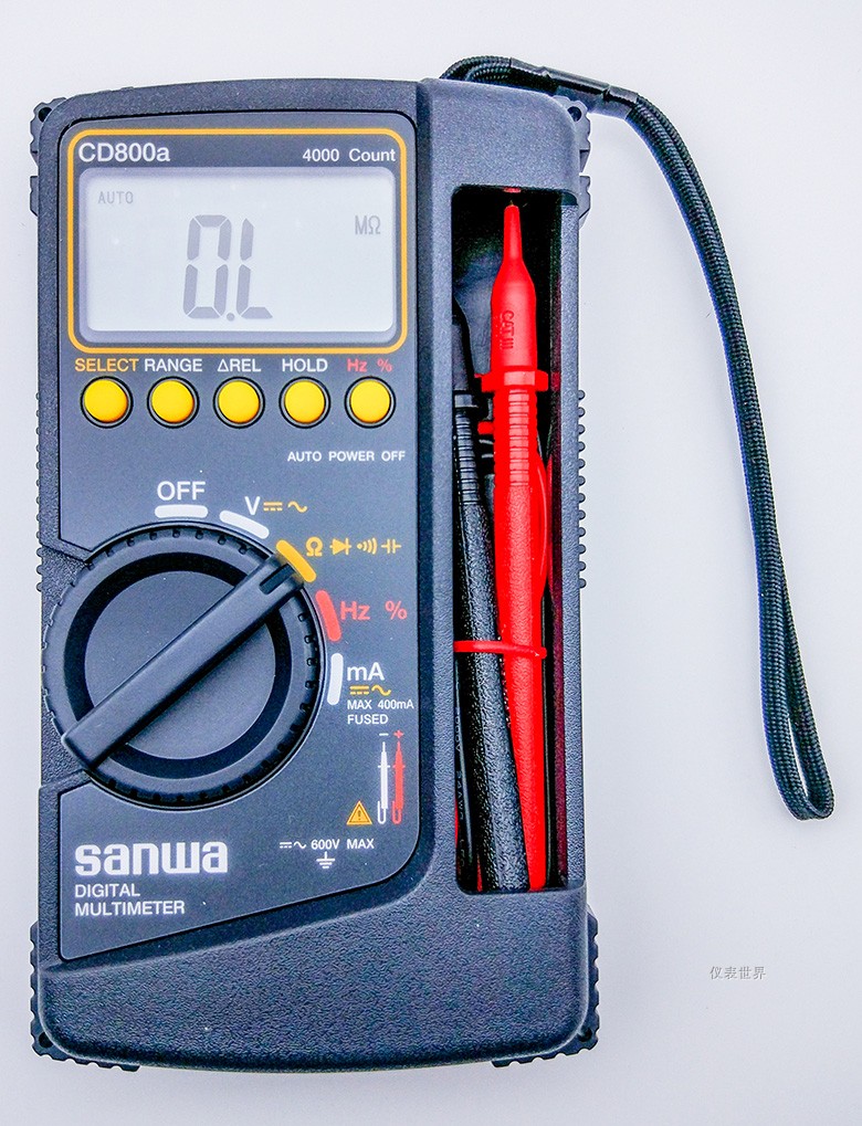 日本三和CD800A2 便携式智能数字万用表自动量程电器维护专业多用