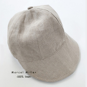 汉麻户外防晒遮阳鸭舌渔夫帽宽帽檐遮脸显脸小可调节头围透气舒适