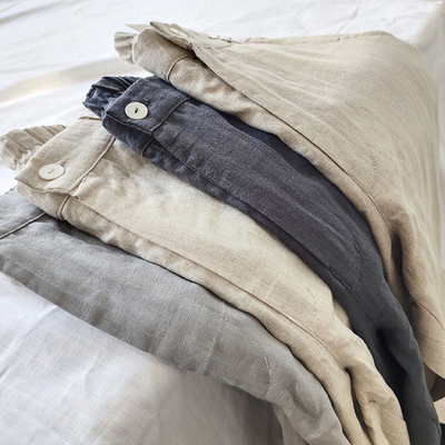 告别雨天凉爽不粘腻法国休闲长裤