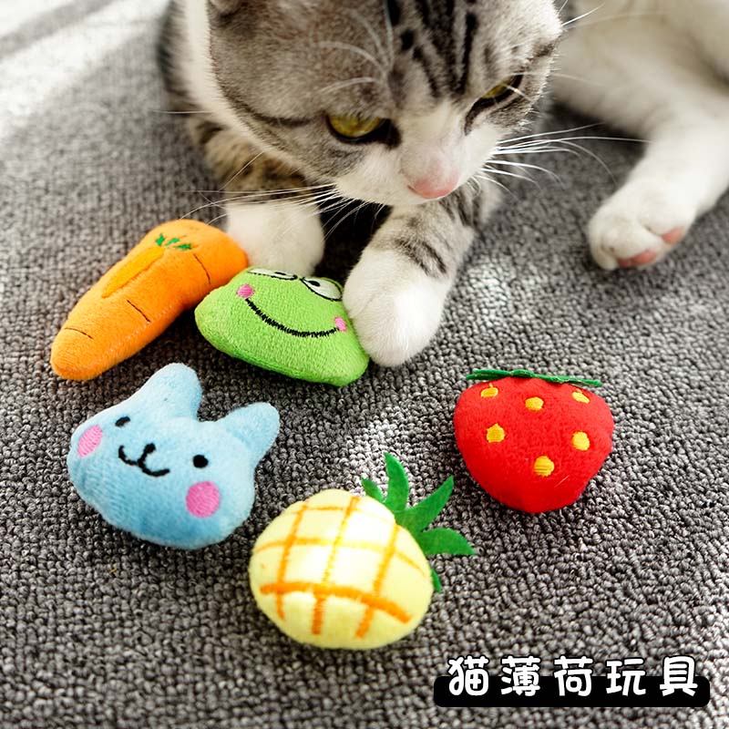 猫薄荷玩具套装自嗨猫啃咬玩具