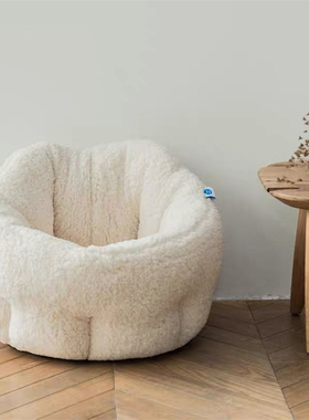 一扑 IMP出口猫窝羊羔绒圆窝冬季保暖厚实宠物窝小型犬狗窝宠物窝