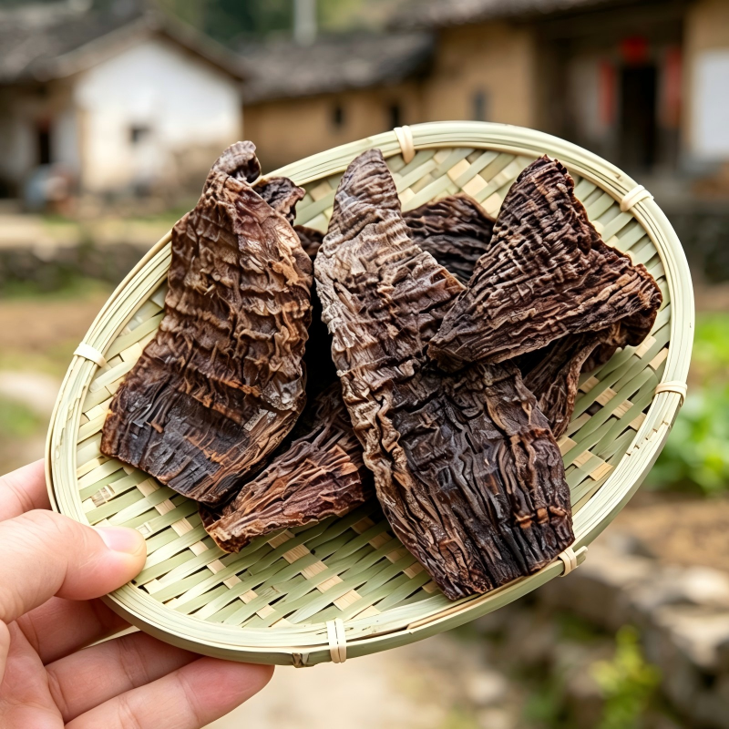 江西井冈山烟笋干竹笋笋干嫩笋尖干货熏笋柴火笋黑笋农家特产商用