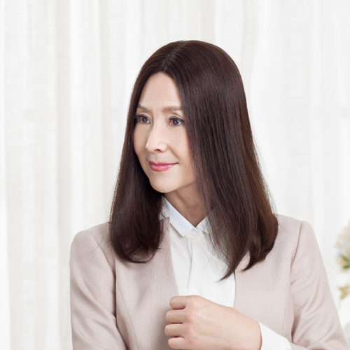 瑞贝卡假发女分发缝款中长直发片